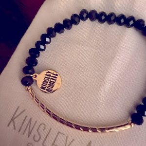 Kinsley Armelle Black Bracelet